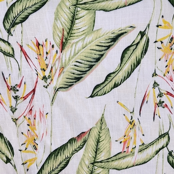 BCBGMAXAZRIA Women's Tropical-print Asymmetrical Midi Skirt - various sizes - Picture 4 of 9